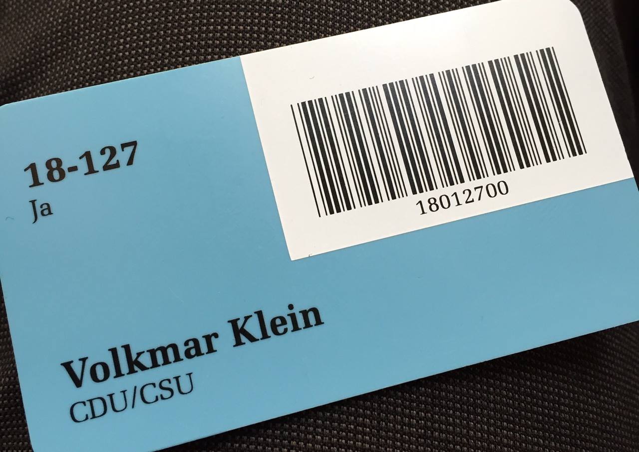 Entscheidung im Bundestag