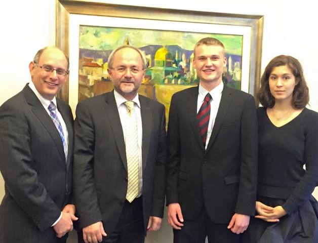 Volkmar Kleins Besuch beim American Jewish Commission