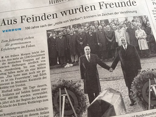 Siegener Zeitungsartikel zu Verdun