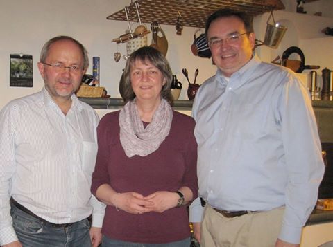 Amerikanisch-Siegerländer Besuch bei uns zu Hause