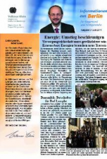 Infos aus Berlin Nr. 6 Infos aus Berlin Nr. 6