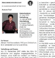 Volkmar Klein ist Pate von chinesischem Christ